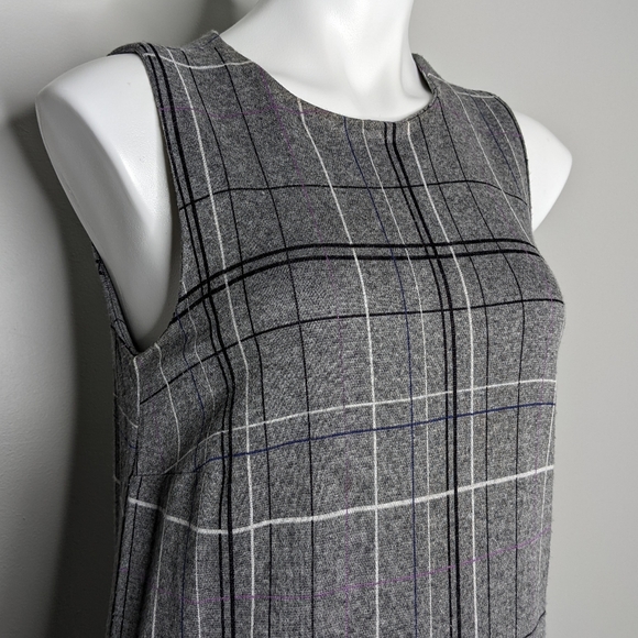 J Jill Ponte grey knit dress S - Picture 4 of 10